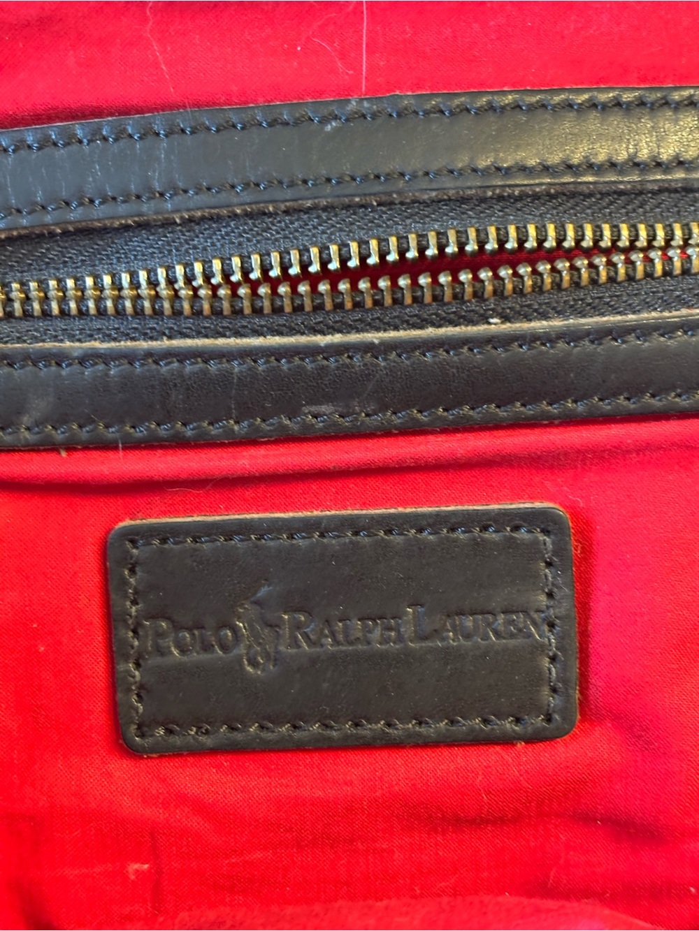 Vintage! Rare! POLO RALPH LAUREN military messenger bag! - Picture 10 of 13
